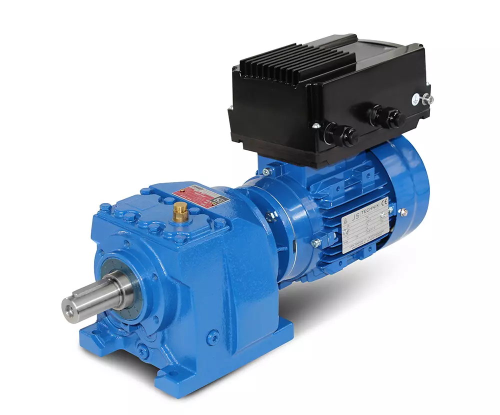 MV-F002-712-4 - 0,37kW - engrenage droit 25 à 300 tr/min + moteur VFD Alpha
