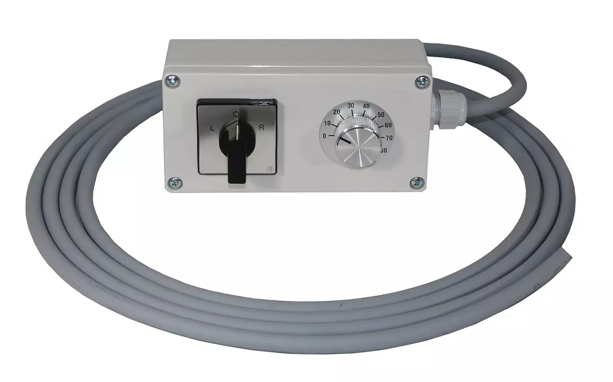Interrupteur droite/gauche, potentiomètre pour VFD