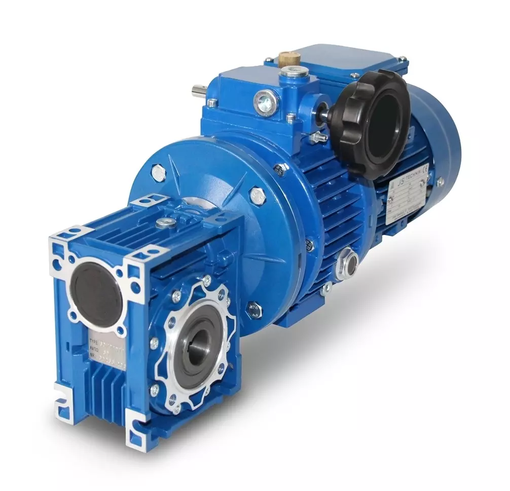 CMRV040+V02-632- 4 – 0,18 kW – 17-88 tr/min Motoréducteur à vis sans fin à vitesse variable