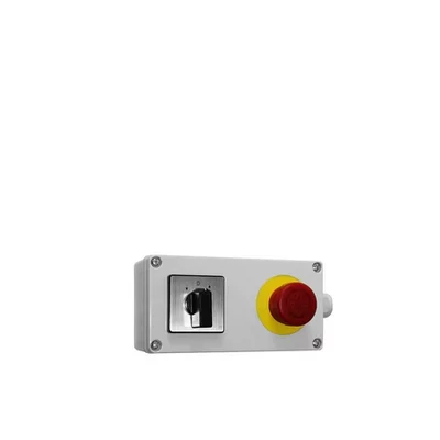 Interrupteur externe avec Bouton d'arrêt d'urgence et Interrupteur L-0-R