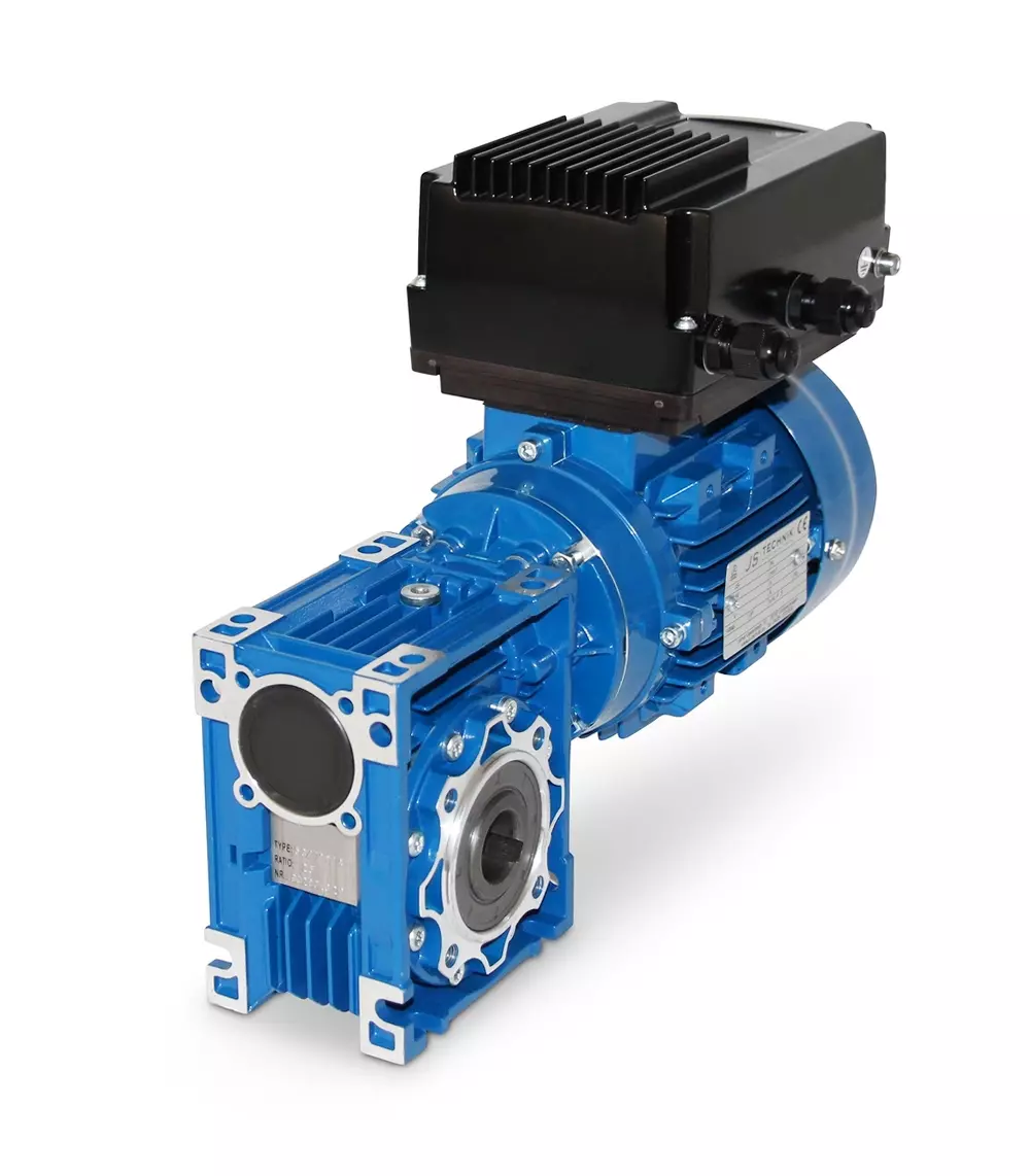 CMRV030-632-4 - 0,18 KW - 9 à 110 tr/min - vis sans fin + moteur VFD alpha