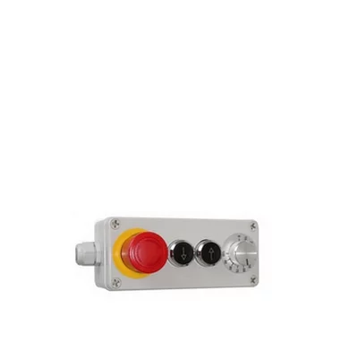 Interrupteur externe avec Arrêt d'urgence, bouton L-R et potentiomètre